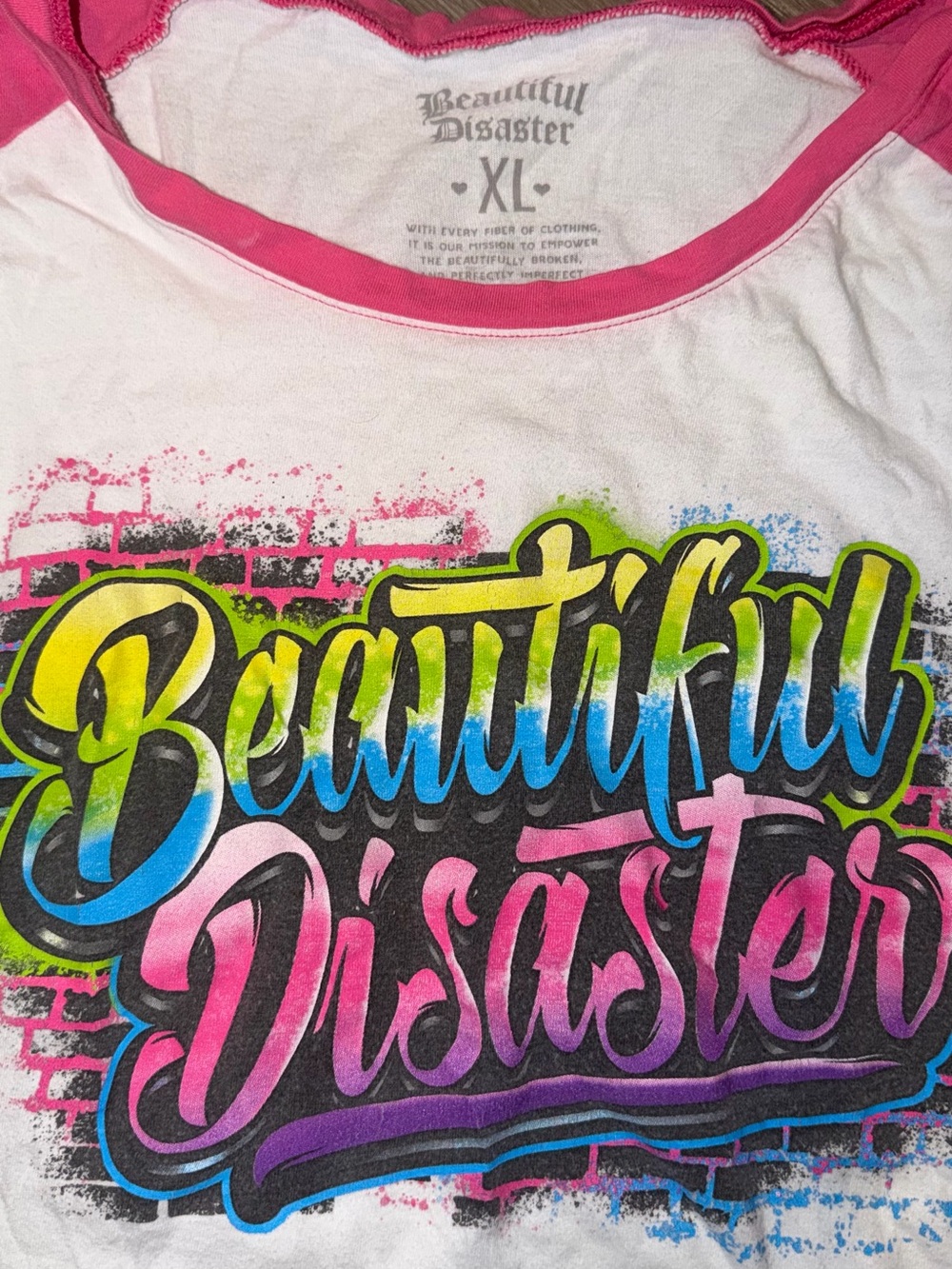 Beautiful Disaster top - Picture 2 of 3